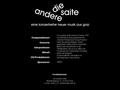 die andere saite - Musik